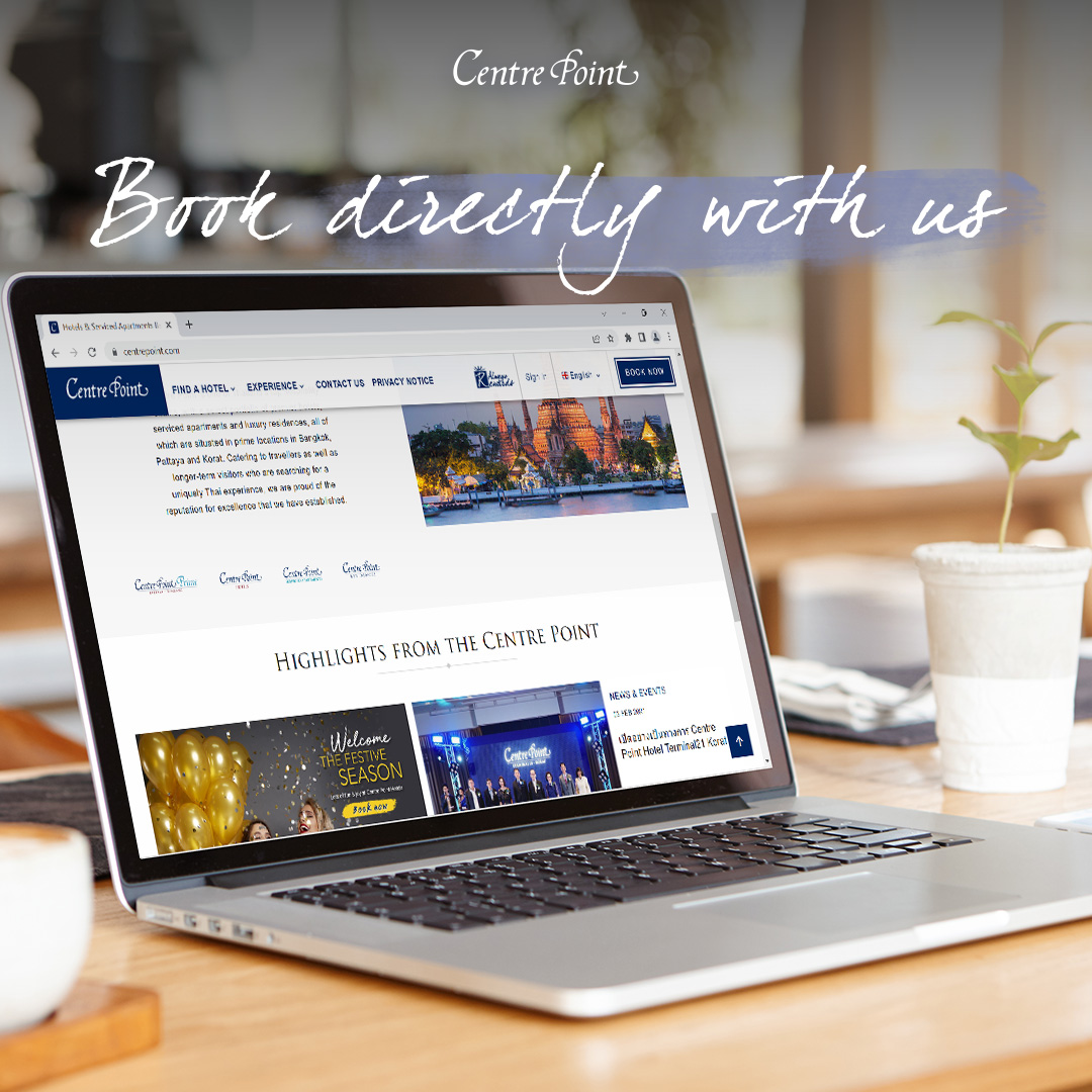 Browsing rooms for your next trip? Book directly on Centre Point Hotels website for exclusive rewards program and discounts at the best available rates.

For more information and reservations
🌐centrepoint.com