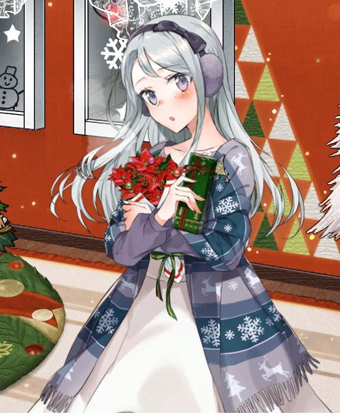 狭霧ちゃん!!ほほを赤められて・・・キュート!! 
