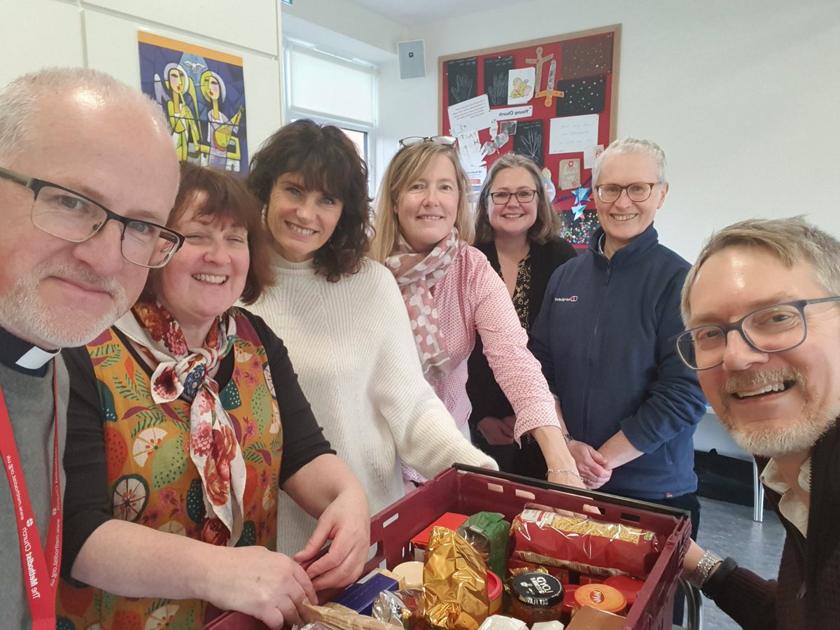 Met with Jenny, Ian and the fabulous team at Chesterton Methodist foodbank this morning. Inspiring, compassionate and serving with dignity. Thank you all! <a href="/foodbankcambs/">Cambridge City Foodbank</a>