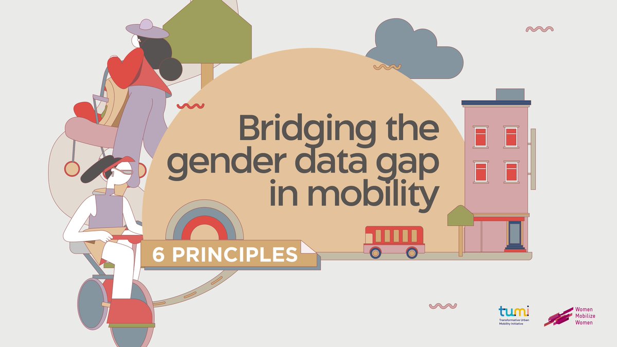 WomenMobilize's tweet photo. In the following threads we are going to present to you all the six principles for bridging the #GenderDataGap in transport individually!
Stay tuned and follow 🧵 to learn more! ⬇️⬇️
#GenderDataForTransport https://t.co/fgwtKYyEQ1
