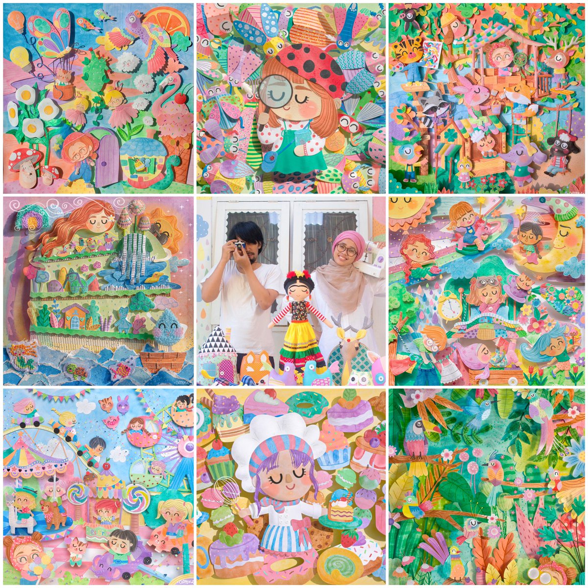 Aphrodita Wibowo is Aphrodita who makes Crafty Works + Mr.Wibowo who help the technical things👩🏽‍❤️‍💋‍👨🏻

Can't believe that we've been on this NFT space for about 1 year🥰 Surely it’s a very fun &amp; yet chilling rollercoaster,lol😅
So hold on tight, let's ride another lap Bap🙋🏻‍♀️

Craft On!