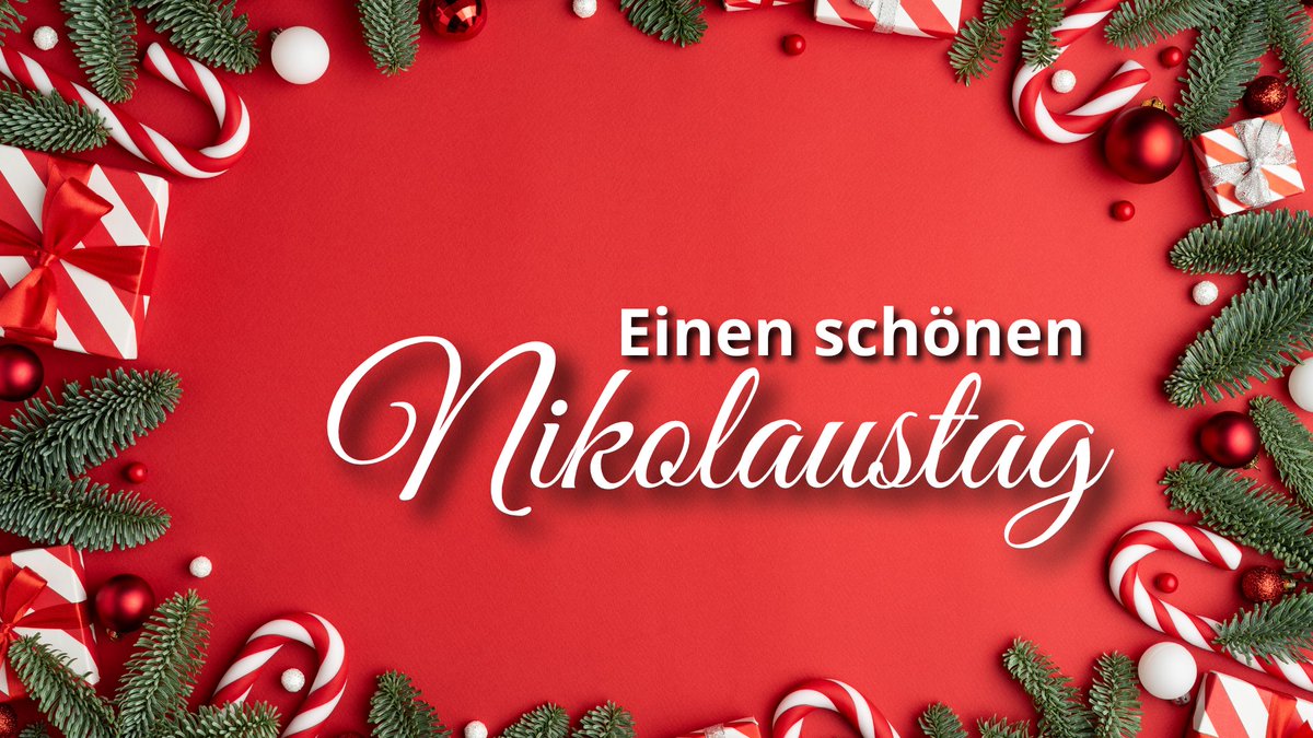 Wir wünsche euch, dass der Nikolaus eure Stiefel gut füllt - nicht nur mit Mandarinen und Walnüssen, sondern auch mit Gesundheit, Freude und Erfolg!