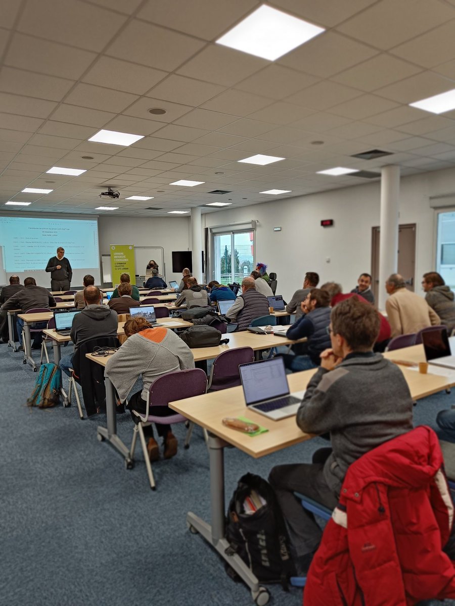 labo_Loria's tweet image. 🛡️Nous sommes heureux d&apos;accueillir les partenaires de @LUE_Digitrust pour sa journée de clôture : point sur les avancées et perspectives de ce projet interdisciplinaire et transfrontalier en #cybersecurite.
@Lorraine_LUE @Univ_Lorraine @CNRS_Centre_Est @INS2I_CNRS @Inria_Nancy
