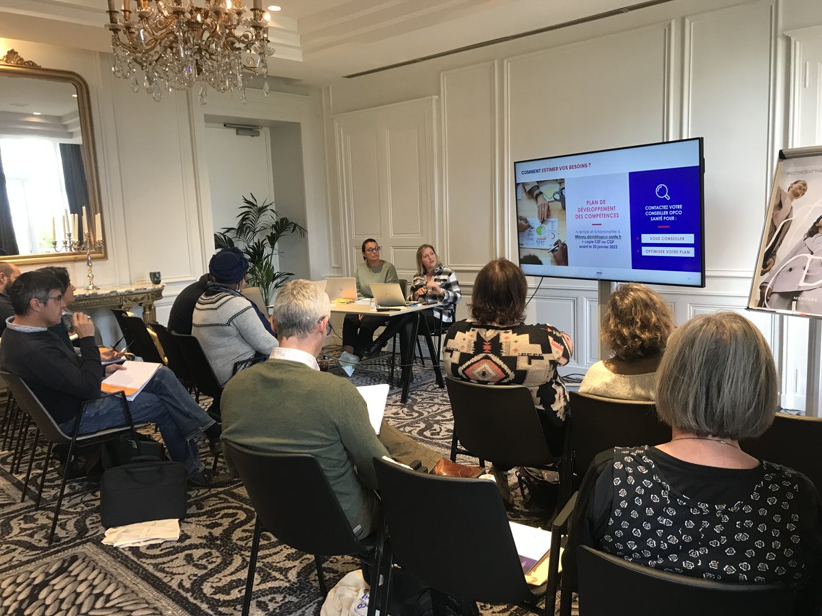 [#ESAT] Nos équipes sont présentes à Angoulême ce jour pour une journée Cercle des Adhérents dédiée aux ESAT. Les échanges se prolongeront cet après midi pour accompagner au mieux les problématiques et besoins d'aujourd'hui et demain !