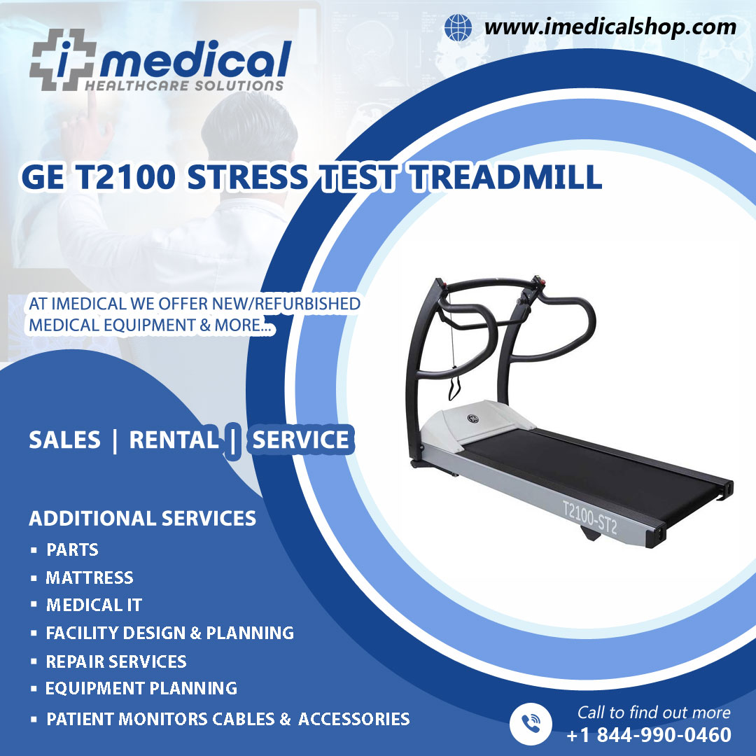 imedicalhs's tweet photo. ✨ The GE T2100 Stress Test Treadmill includes front handrail and full-length side handrails. The GE T2100 Stress Test Treadmill is a dependable unit for testing cardio. ⭐🌎❗❗

Product URL:- https://t.co/lGRz04ls39
Visit For More Similar Products URL:- https://t.co/KIrN5HDfZZ https://t.co/uONj2dSd8s