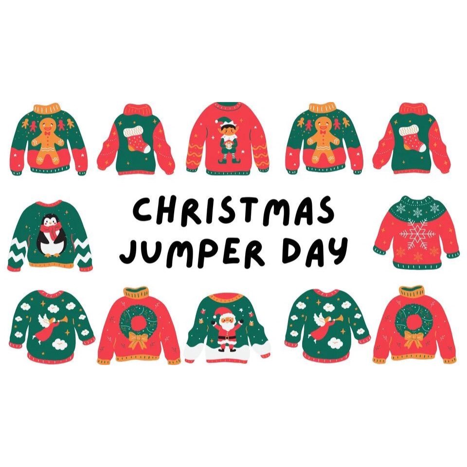SeneddAberdar's tweet photo. Who’s excited for Christmas Jumper Day?! We can’t wait to see everyone’s fantastic jumpers on Thursday! 🎄🎅 https://t.co/85L5Xvm1er