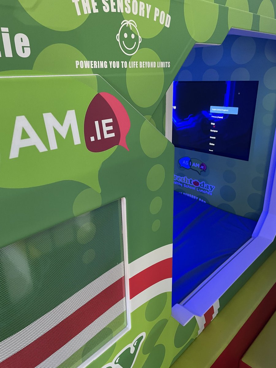 Our sensory pod has landed 🎉