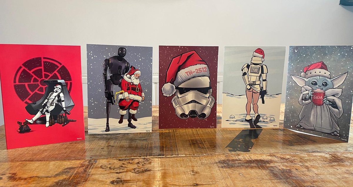 tokyosexwhale's tweet photo. Sorry to keep pushing these Christmas Cards but I'm only a one-man band trying to keep the (very expensive) lights on. 
There's only 90 of 200 packs left. You can buy a pack here, thank you:  https://t.co/Ioi2lGucaD https://t.co/hbKyumXHQg