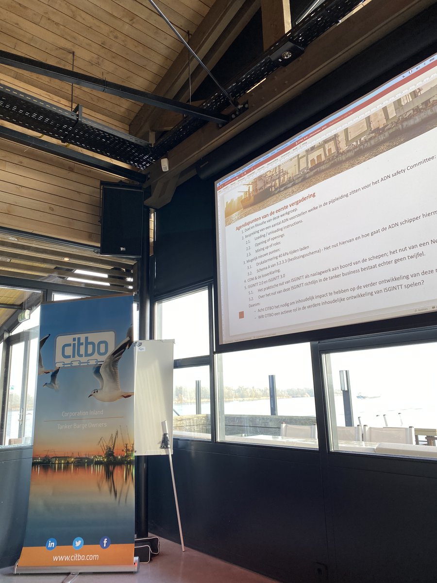 Een blik op onze laatste succesvolle CITBO ledenvergadering van 2022!

Deze keer vlogen we diep in het topic Innovatie &amp; Vergroening/

Interessante discussies met op de voorgrond nog steeds de zorgen omtrent dit complexe topic!

citbo.com

#innovatie #binnenvaart