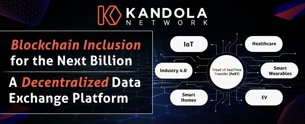 KandolaNetwork's tweet photo. Our decentralized data exchange platform serves sub-domains such as IoT, EV, Healthcare, Smart Wearables &amp; many more to open blockchain space for wider adoption.
#decentralization #blockchain #datasecurity https://t.co/n52W4UlmeT