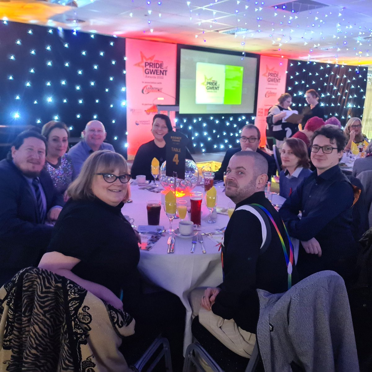PrideinthePort's tweet photo. Fantastic to be attending the #SouthWalesArgusPride awards 🏳️‍🌈

Fab event celebrating amazing people from across Gwent. https://t.co/hju0UU4SqN