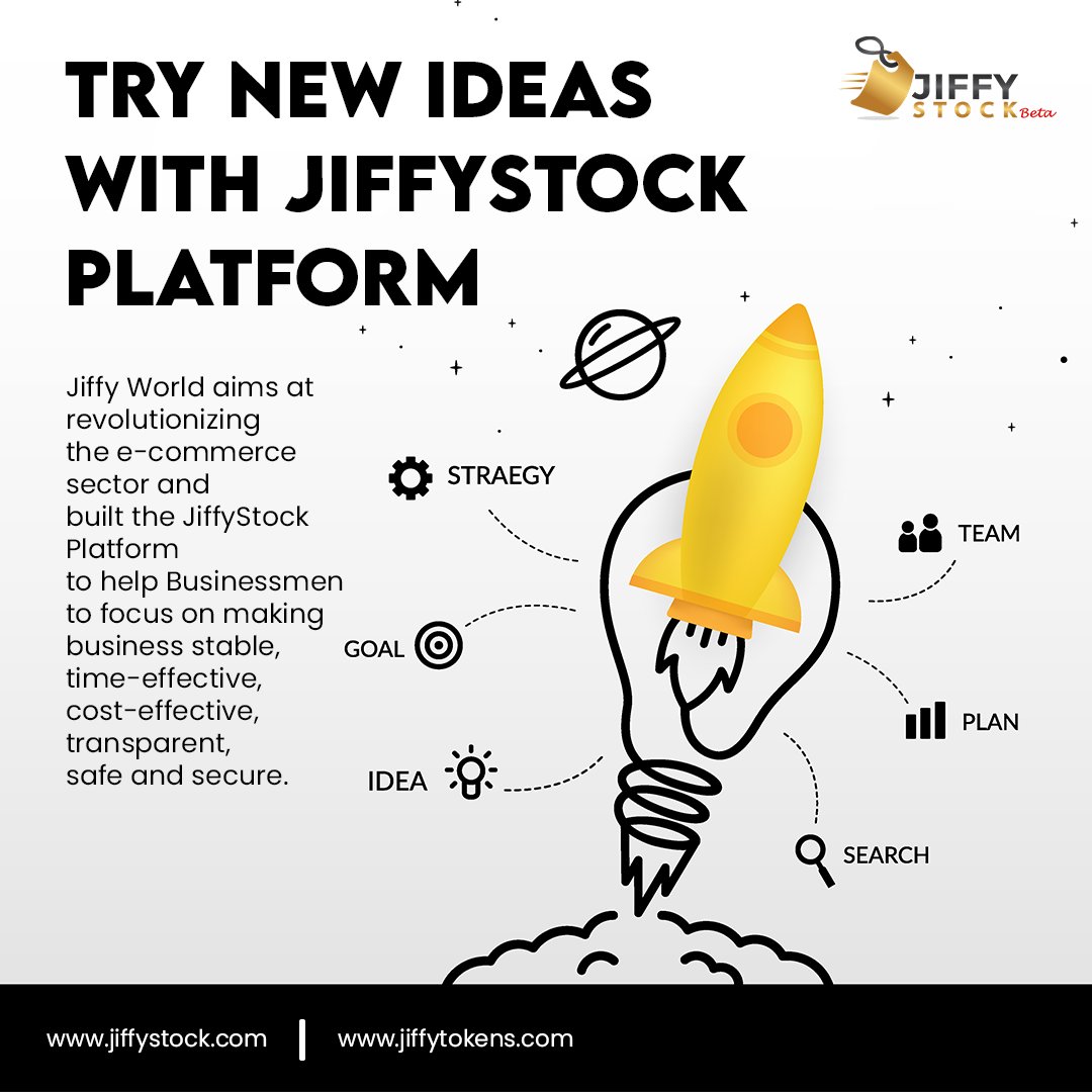 jiffytokens's tweet photo. RUNNING A BUSINESS THE OLD WAY CAN BE SLOW: TRY NEW IDEAS WITH JIFFYSTOCK PLATFORM
๐Visit now https://t.co/AXOLma4QVd
#b2b #jiffystock #cryptomarket #blockchainnews #metaverse #jiffytokens #cryptocurrency #VIPmembership #b2bplatform #b2btradingplatform #blockchaintechnology https://t.co/tDOneG37RE