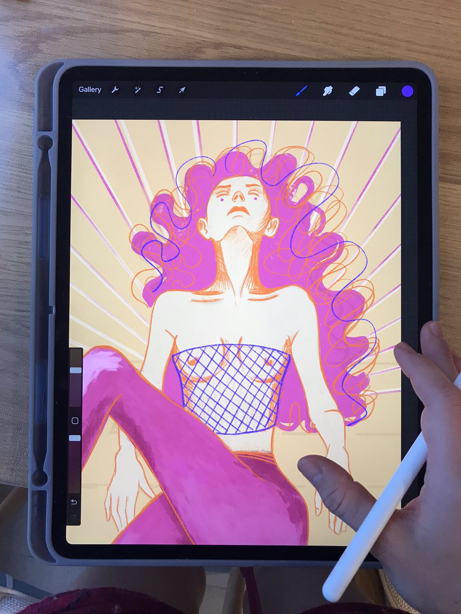 curlyhedonist's tweet photo. Experimenting... #wip #nftart https://t.co/A516qoJFZ8