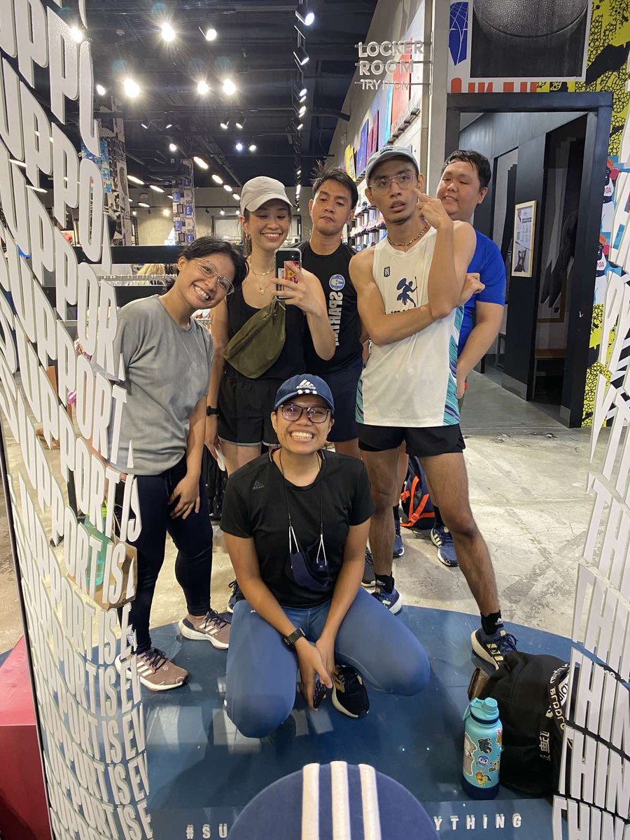 ViajeNiBru's tweet photo. Attendance 12062022 #ARLimitless #adidasrunnersmanila https://t.co/MbCIH82GlI