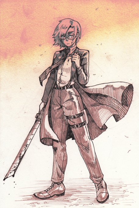 公安の班長。足大きすぎたか～? 