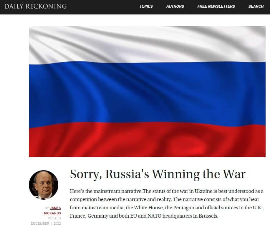 rfemassala's tweet photo. 🇷🇺🇺🇦- « DÉSOLÉ, LA RUSSIE VA GAGNER LA GUERRE »

Un ex-conseiller de la CIA a déclaré ce qu'il resterait du territoire de l'ancienne Ukraine.

« Les pertes des forces armées ukrainiennes et les problèmes liés à la Livraison d'armes occidentales à Kiev entraîneront une réduction https://t.co/qqrqFSuOu8