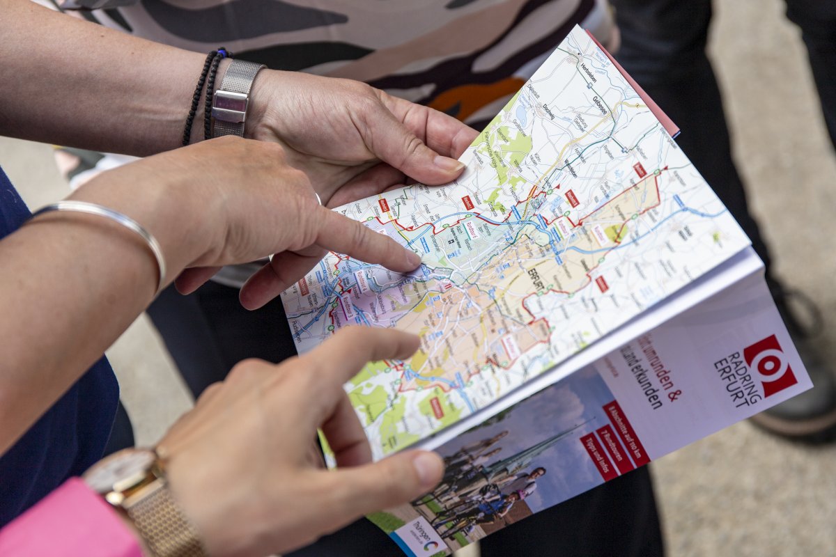 Platz 2 im Handlungsfeld Tourismus &amp; Freizeitverkehr geht an den Erfurter #Radring – eine 110 km lange Rundtour, welche als neue Freizeitroute zugleich eine gute Anbindung der angrenzenden Landkreise an die Stadt Erfurt schafft!