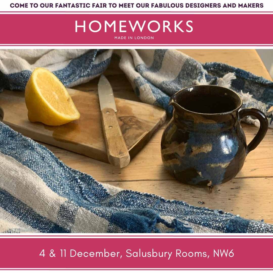thisishomeworks's tweet photo. Nimuri sells ethically sourced homeware and clothing made in Pakistan, working with artisans and suppliers to support heritage craft skills and create beautiful and unique products. 

See her beautiful stall at @thisishomeworks Christmas Fair on 11 December,10 - 2. 
⁠ https://t.co/JhU4CnWXKY