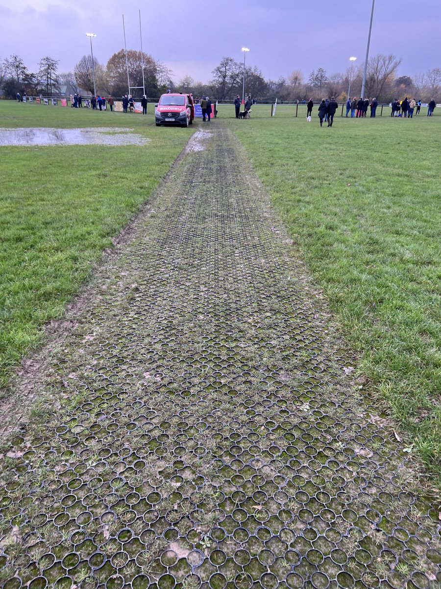 Karl_Anderson_'s tweet photo. Great win for ⁦@TJRFC⁩ this weekend over Dorking.  Lots of passion both sides of the barriers.  Nice to see the ⁦@JohnInverdale⁩ memorial walkway doing it job.  No suede shoes were damaged in the writing of this tweet https://t.co/7yZa3ih1Dy
