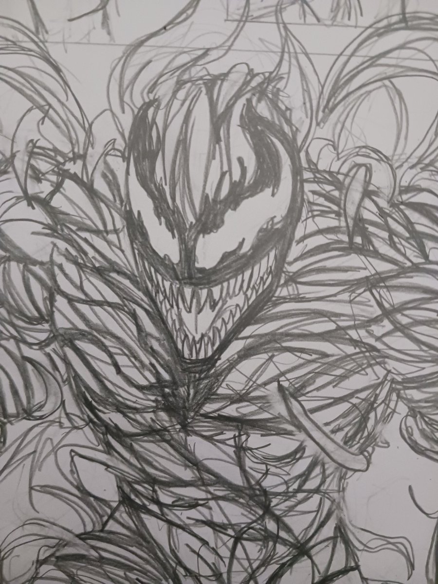 AustinLeeDraws's tweet photo. WIP #carnage #marvel #marvelcomics #comic #comically #art #comicartist https://t.co/gg6qMZ7rsZ