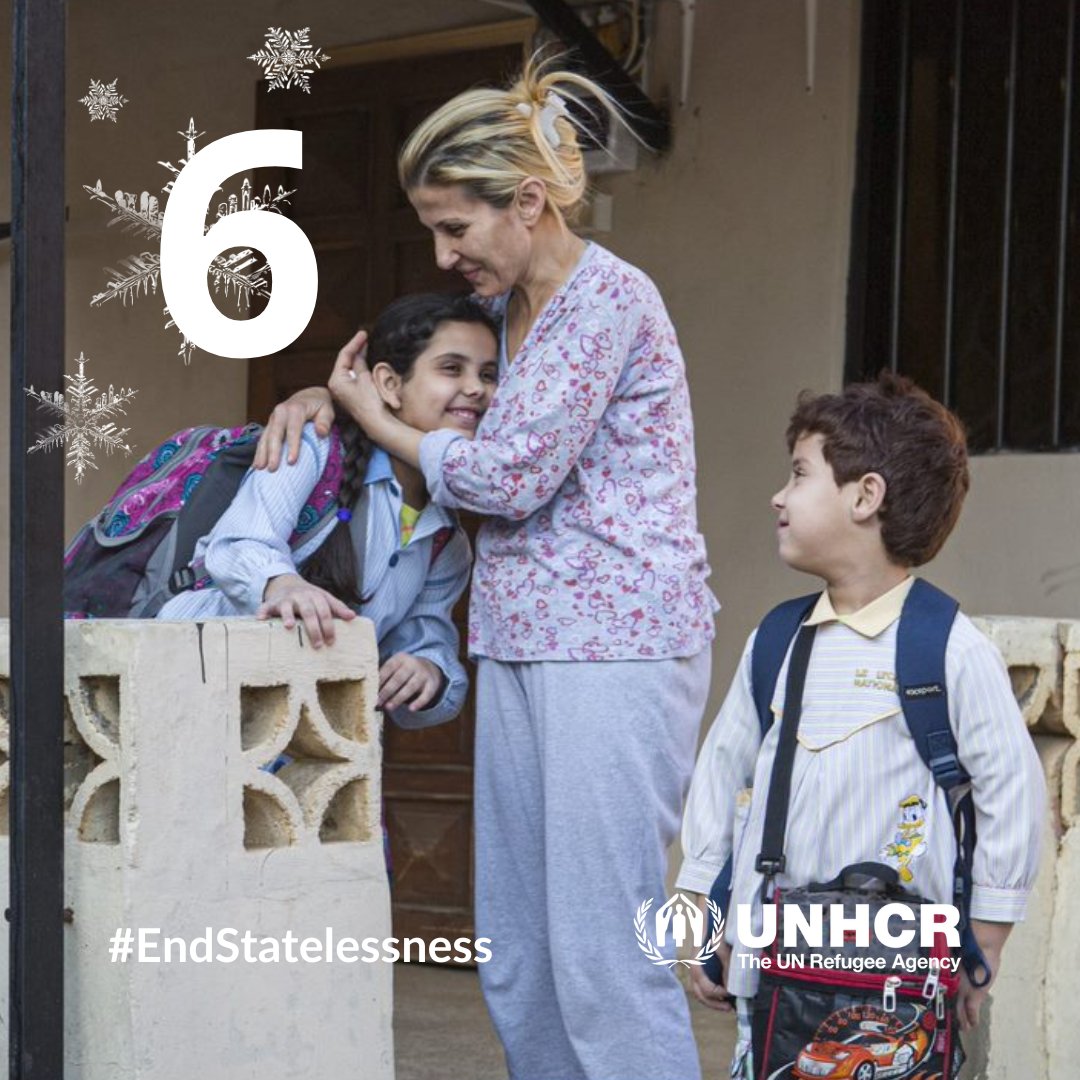 UNHCR_NE's tweet photo. In 24 countries in the world, women are not able to pass on their nationality to their children 🌍 

Rama and Rafic are stateless: Their father is stateless and their mother Amal cannot pass on her Lebanese nationality to them. 

#EndStatelessness https://t.co/D3GgDXbG0g