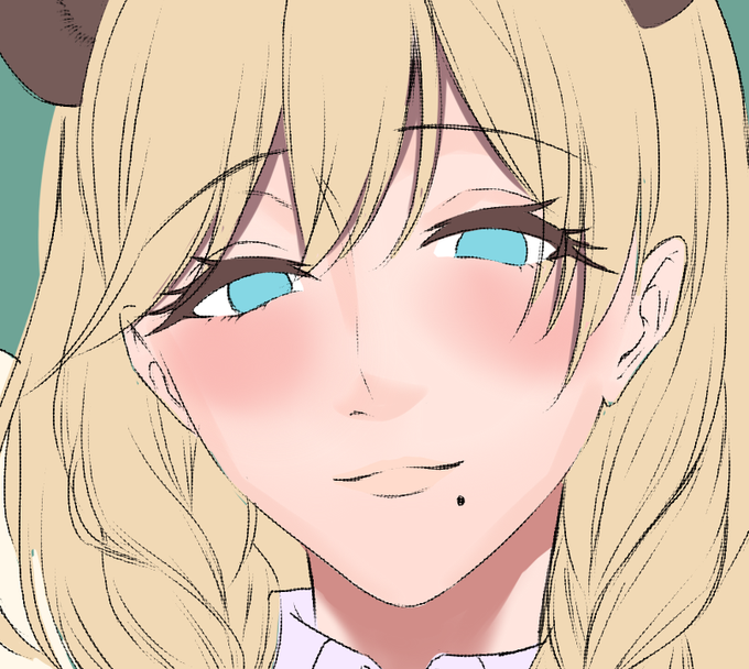 目が気に入らないので修正したがいやらしい感じが出てきてしまった、さよなら母性 