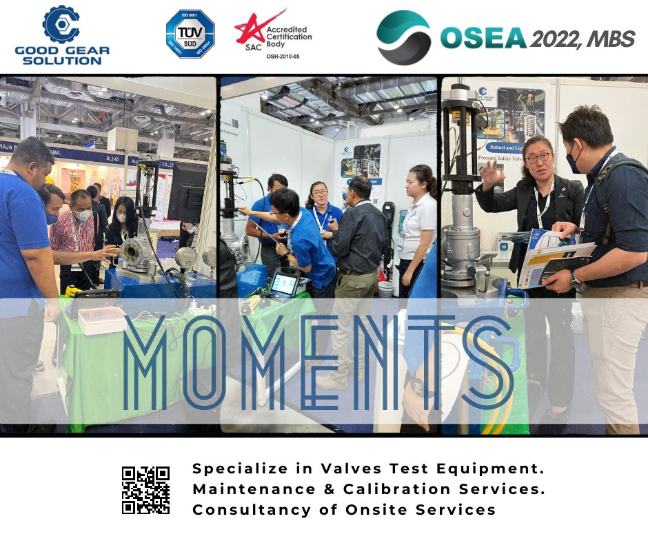 GoodGear001's tweet photo. GOOD GEAR SOLUTION - The Safety Valves Test Expert
1. Safety valves online test.
2. Maintenance &amp; repairing ALL kinds of valves.
3. Engineering Consultation Service.

#safetyvalvetest
#safetyvalverepair
#safetyvalve
#PSV https://t.co/O3PZ2rATlF