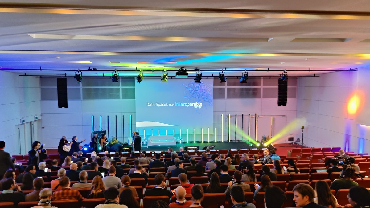 At the #SEMIC2022 Conference. Looking forward to many interesting talks and discussions on #dataSpaces and #Interoperability. <a href="/InteroperableEU/">Interoperable Europe</a>