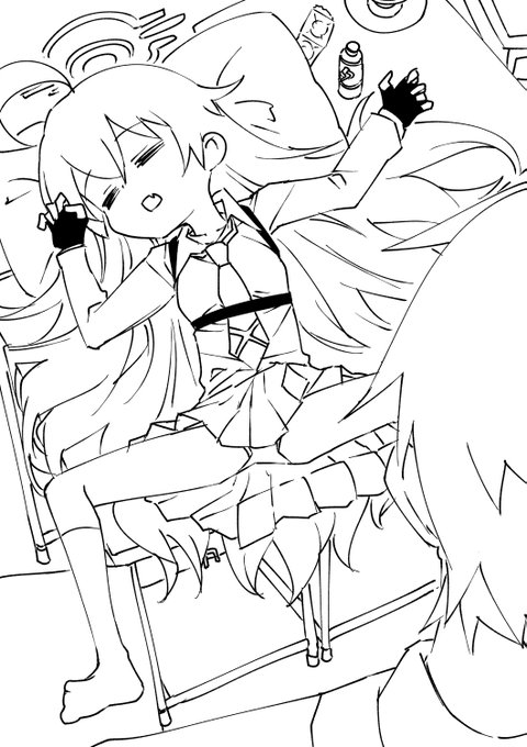 先生「またはしたない寝方して…風邪引くぞー」
ホシノ「スゥ…スゥ…」
先生「今日も熟睡か…布団くらいかけておくか…」
ホシノ「スゥ…スゥ…」
先生「(ホシノ…日に日に寝相悪くなってるな…ヤレヤレ)」
#ブルアカ 