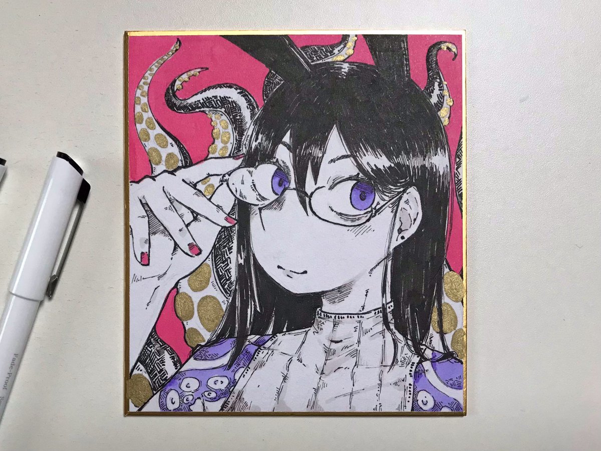 new色紙アスィミン。
1月の関西コミティアで出す用。 