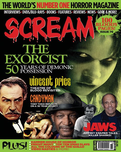 ScreamHorrorMag's tweet photo. All subscription mags have now been sent! Thousands and thousands of copies are now on the way to you. Hopefully postal strikes in the UK won’t delay them too much. Enjoy! 🙏 https://t.co/lADouBTD47