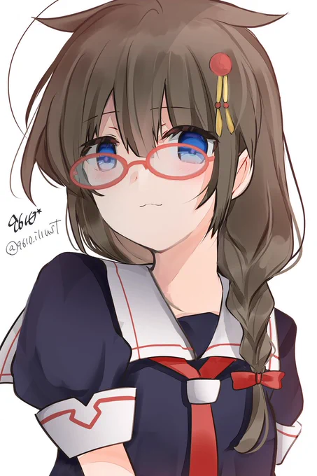 #今年も残りわずかなので今年一番伸びた絵を貼る見た絵描きさんも強制でやる|ू•ω•)今年は可愛い嫁が一番でした…!ありがとうございます 