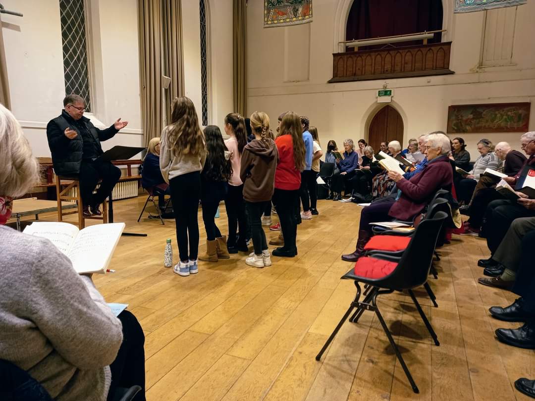 We were joined by the children of Henry Moores Primary school last night, in preparation of our Christmas concert on Saturday. As usual, they were great and we look forward to performing with them once again on Saturday at 6pm.

Tickets are available. £12 and under 18s are free🙂