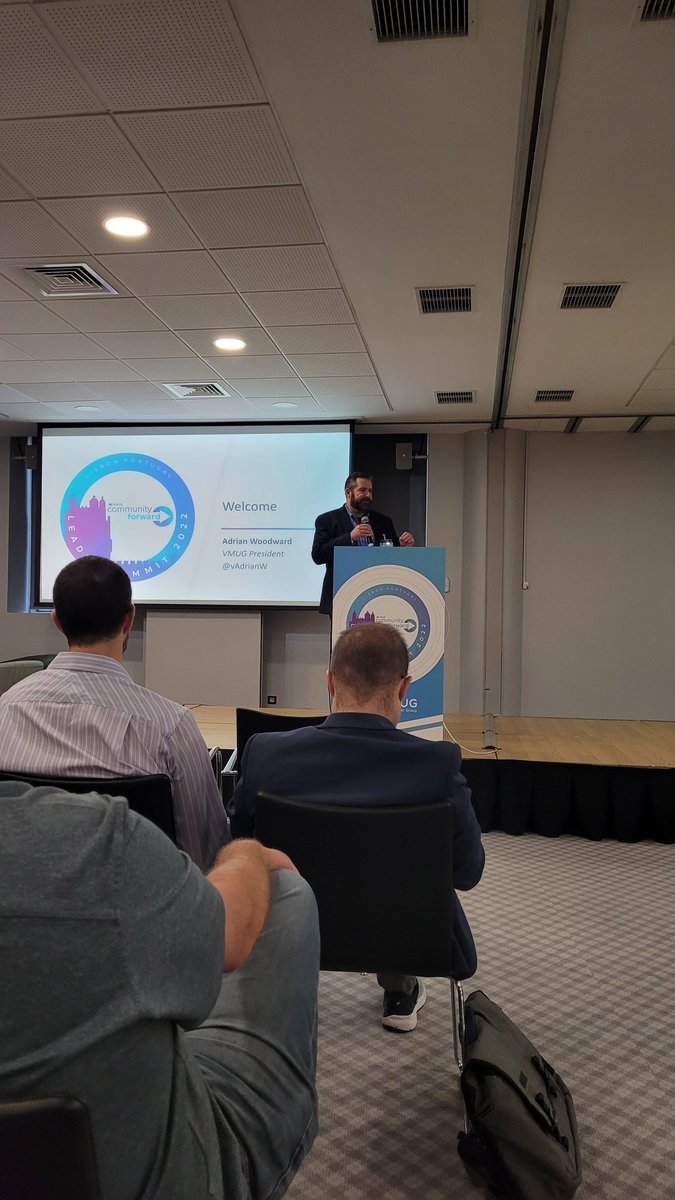 Discurso de boas vindas do <a href="/vAdrianW/">Adrian Woodward</a>, no #VMUGLeaderSummit2022

Depois de 2 anos, estamos novamente nesse evento global, que reúne os líderes de todo o mundo! <a href="/joaquimhls/">Joaquim Santos</a> está nos representando em Lisboa, Portugal!

<a href="/MyVMUG/">VMware User Group</a> <a href="/vmware_brazil/">VMware Brasil</a> <a href="/VMware/">VMware</a>