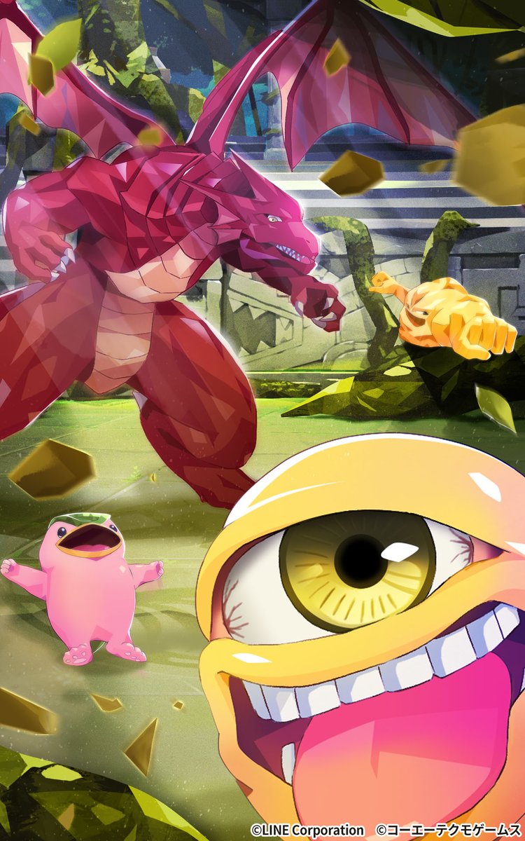 Post by 【公式】LINE：モンスターファーム on X: 構図1