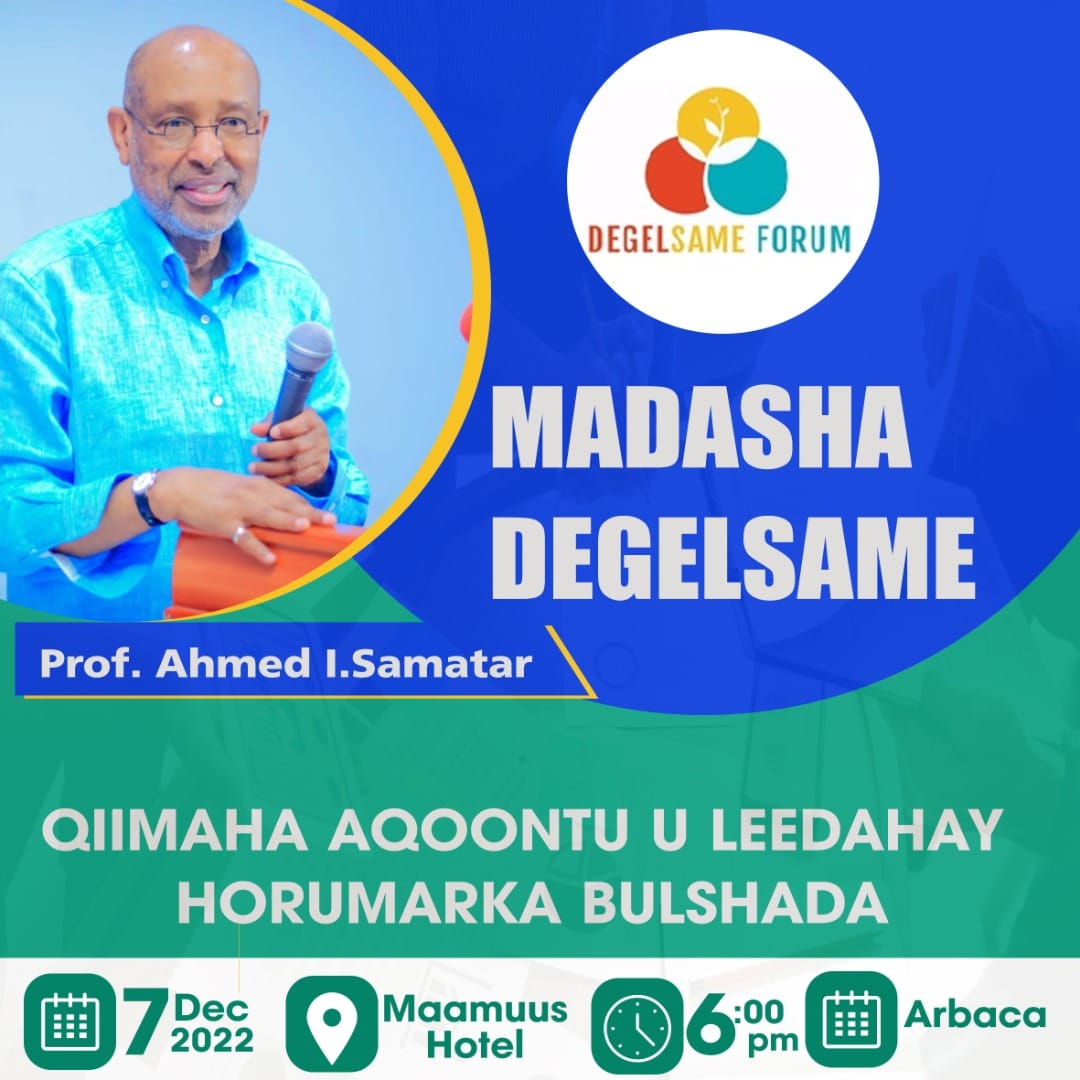 Qiimaha Aqoontu u leedahay horumarka bulshada.
Location: New Hargeisa 
Hotel: Maamuus.
Habeenka Arbacada 07/12/2022
#Karti_iyo_Karaamo 
#Hillaac2022