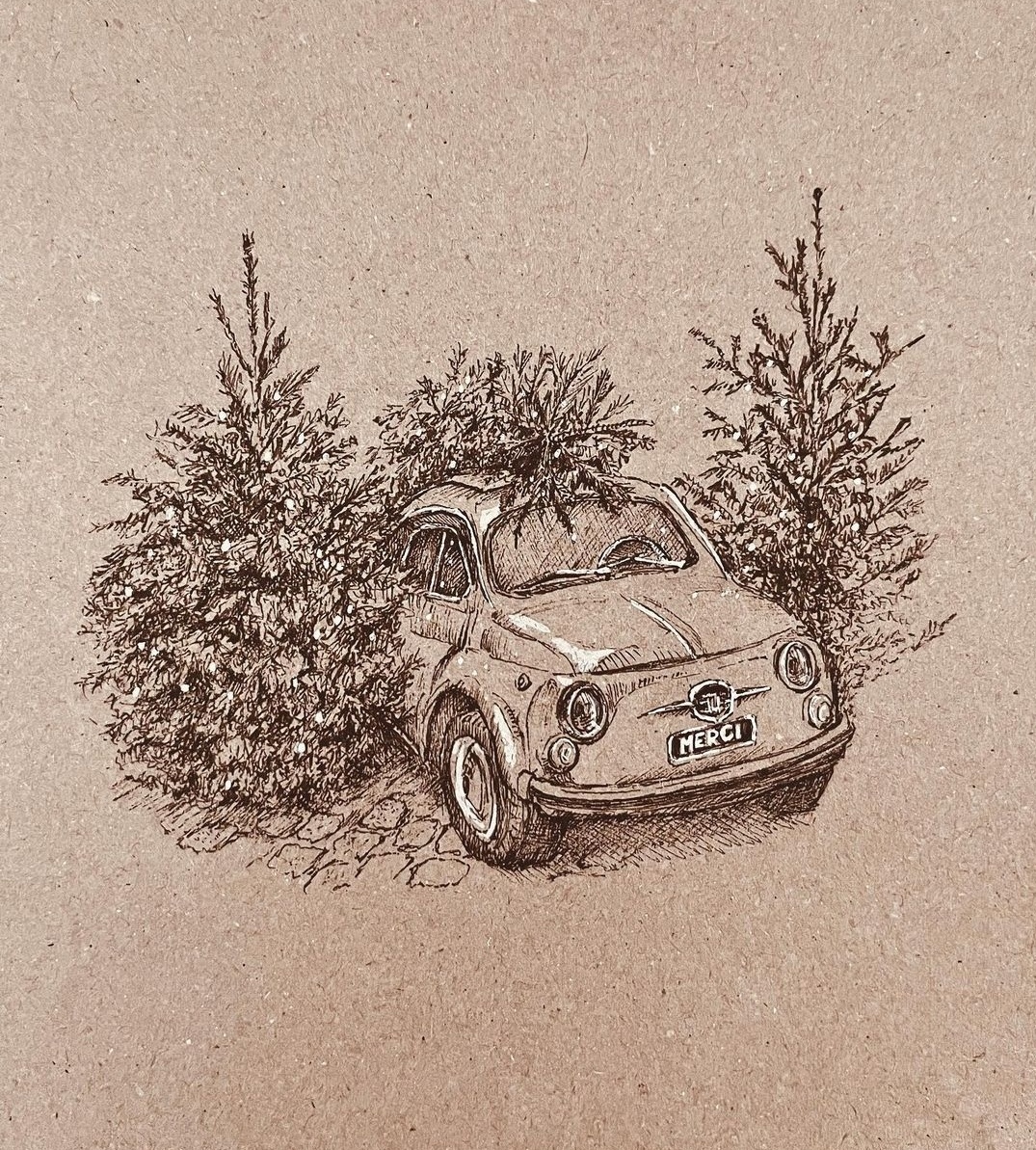 SMLTArt's tweet photo. Christmas mood is already here!⁠
Author: @drawinginams⁠
⁠
#smltart_community #smltart #sketch https://t.co/ZCBTovUpa0