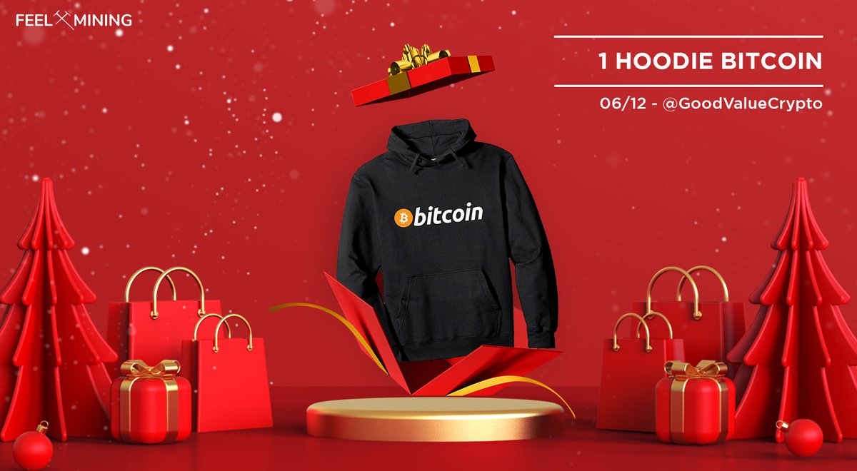 [6/24] Pour survivre à l'hiver #crypto, <a href="/GoodValueCrypto/">GoodVal(ue)</a> vous offre un hoodie #BTC ! ❄

➡ Quelle est la crypto la plus honteuse que vous possédez ? 🤡

✅ Follow <a href="/GoodValueCrypto/">GoodVal(ue)</a> &amp; <a href="/FeelMining/">Feel Mining ⛏</a>
✅ Like &amp; RT
✅ Réponds à la question

TAS à 22h 🍀

#giveaway
