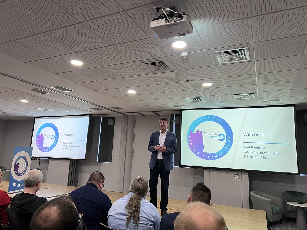 Comenzando el #VMUGLeaderSummit2022 !!