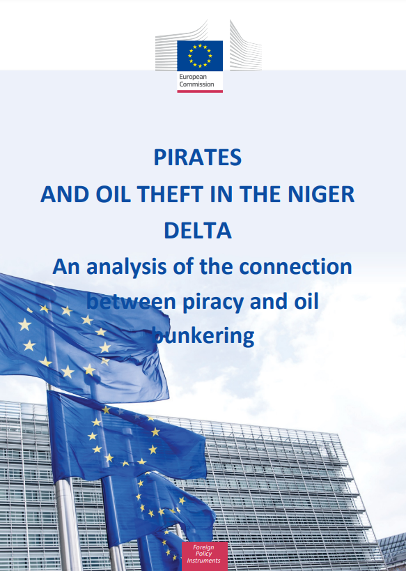 RUSIEurope's tweet photo. Oil bunkering/theft &amp; pipeline vandalism in the Niger Delta is at an all-time high – while the number of seafarers kidnapped in the area has dropped to zero. How are the two phenomena linked? A new report of @EUinNigeria and RUSI Europe-led CRIMSON @CMR_EU explores this issue https://t.co/HeNirQnja6