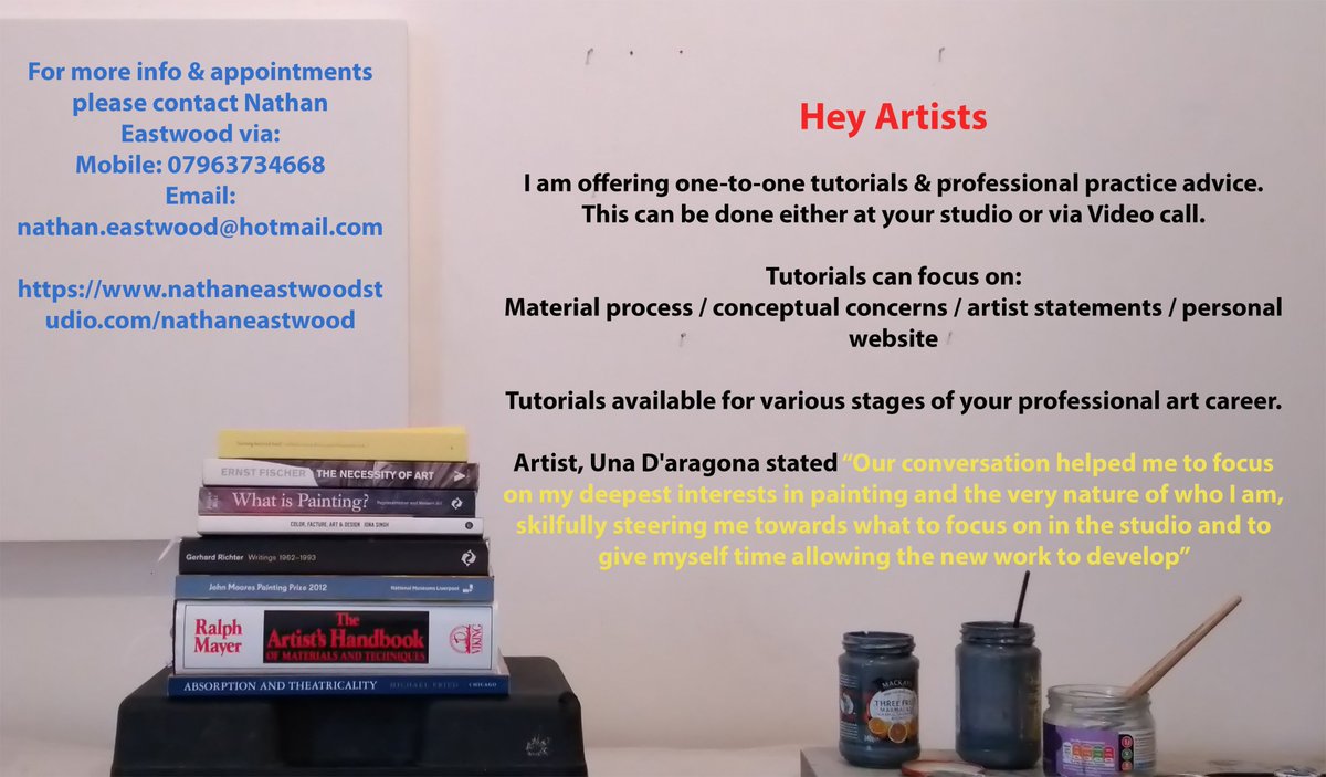 Season’s greetings friends. A reminder that I am offering a one-to-one tutorial service.  thank you. 
Email: nathan.eastwood@hotmail.com 
#ArtTutorials #PaintingTutorials #ProfessionalPractice #Materials #Ideas #Concepts #ArtTheory #FormalElements 
<a href="/SunPierHouse/">Sun Pier House</a> 
@paintbritain