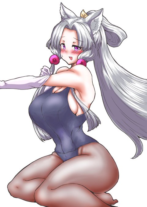 #タコ姉ちゅわちゅわチューズデー 今日のスク水ストッキングです 