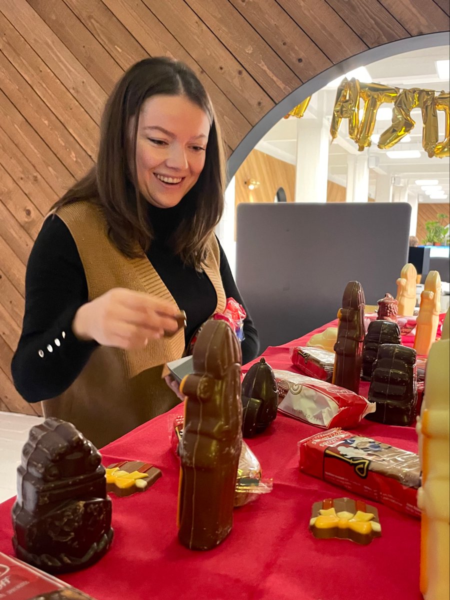For all our Belgian &amp; Dutch connections, Sinterklaas (or Saint Nicholas) paid a visit to our office 🤩 Or, was it our Office Manager, Kayla... Anyway, we're happy that we've been nice this year! 
#sinterklaas #office #twikittribe #office #headquarters