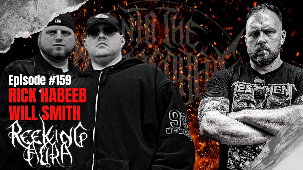 Rick Habeeb and Will Smith of <a href="/ReekingAura/">Reeking Aura</a> join me this week to discuss their brilliant “Blood &amp; Bonemeal” debut, ECW, podcasting, the New York death metal scene and much more. PLUS - a review of the new Veilburner record and more. Show links in my bio.