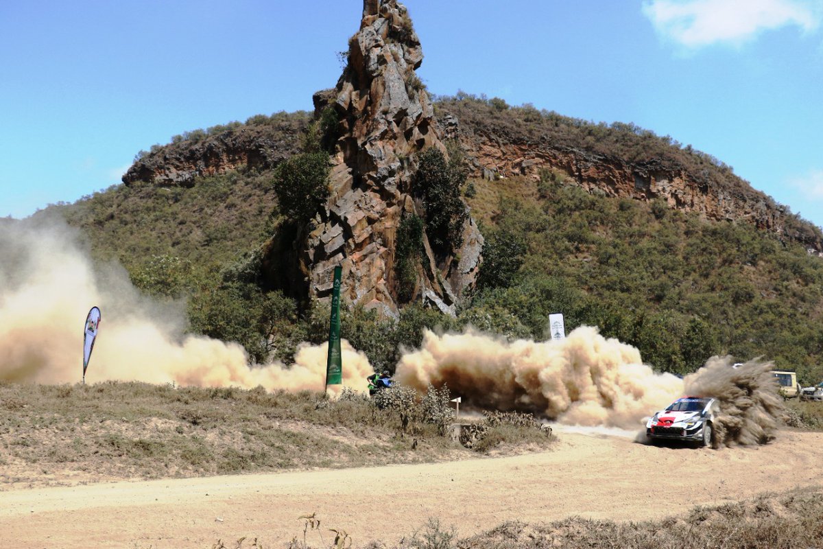 wrcsafarirally's tweet image. Tuesday Trivia!
Take a guess who is behind the wheel, and in which stage was this photo taken!

Clue: Year 2021, team @TGR_WRC!

Photo credits📸: Philip Kamakya.