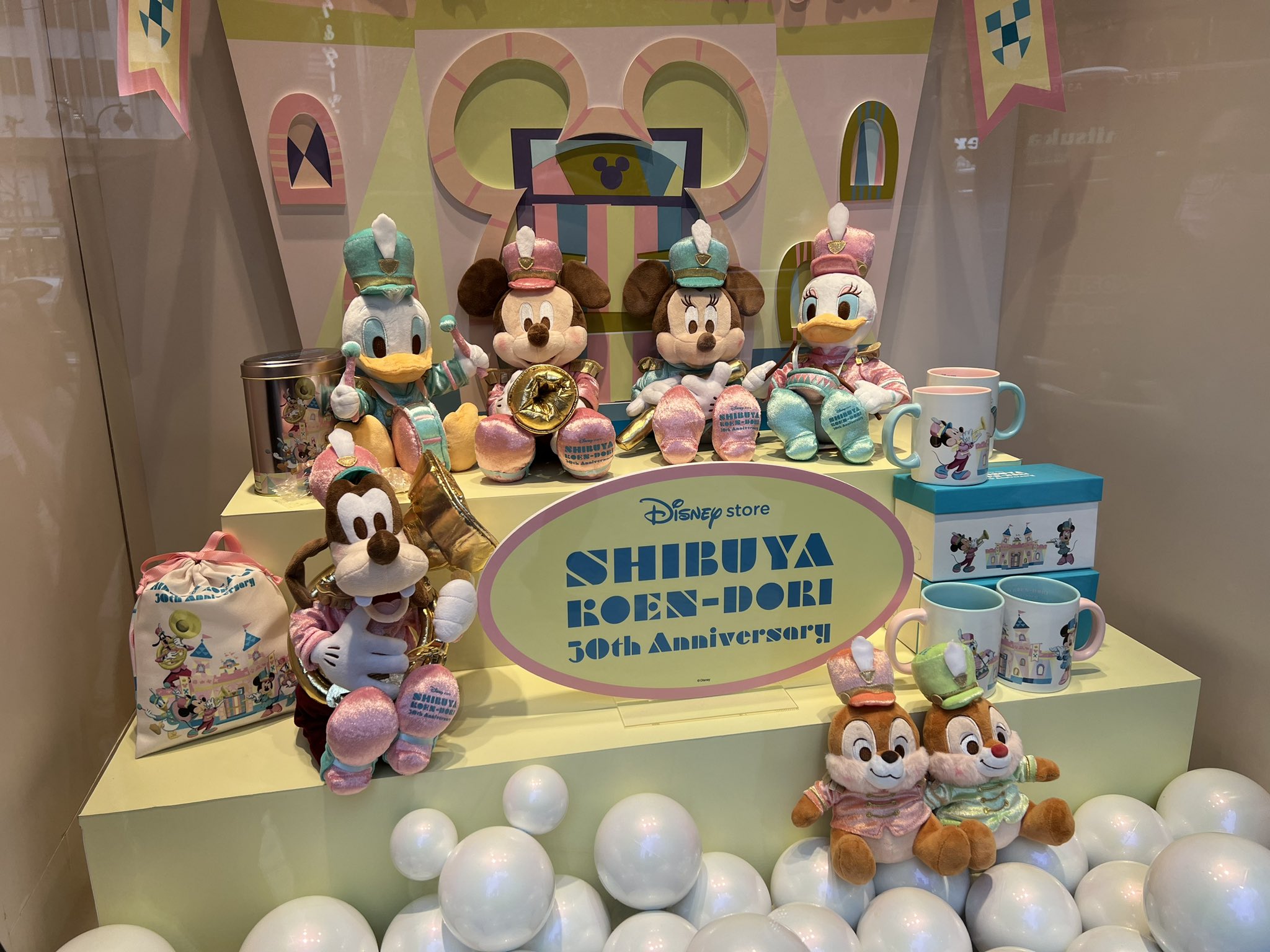 Disney Store Shibuya 30th Anniversary Merchandise • TDR Explorer