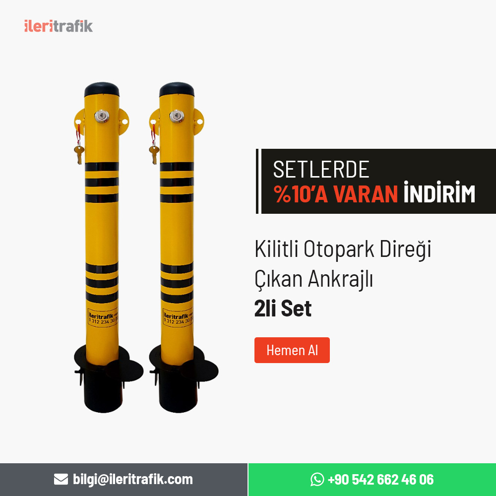 ileri_trafik's tweet photo. SET İNDİRİMLERİNİ KAÇIRMA 📢 Kilitli Otopark Direği Setlerinde %10'a Varan İndirim...
Hemen alışveriş yapmak için web sitemizi ziyaret edebilir veya whatsapp numaramızdan iletişime geçebilirsiniz 👇
💻 https://t.co/G8sIJasTln
📱0542 662 46 06
#kilitliparkdiregi #otoparkdirekleri https://t.co/qbbgMmG8Js