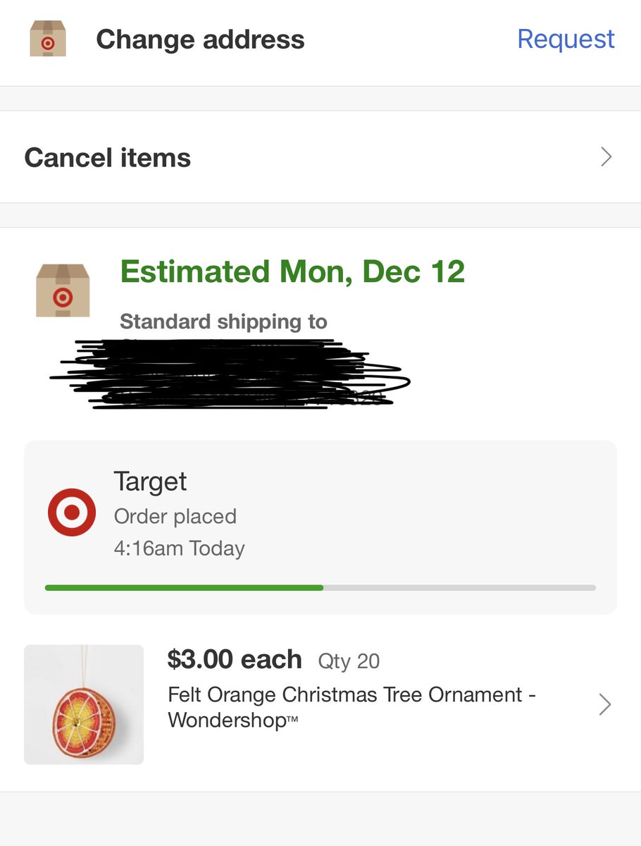 Goldenazriel's tweet photo. If work didn’t want me to spend money on a #CryptidFactor Patreon upgrade and an obscene amount of Orange ornaments then what did they give me a raise for? Fun fact: Target only lets u buy 20 orange ornaments at once. What gives? 🍸🍹🍊🍊 https://t.co/96gvySOFC1
