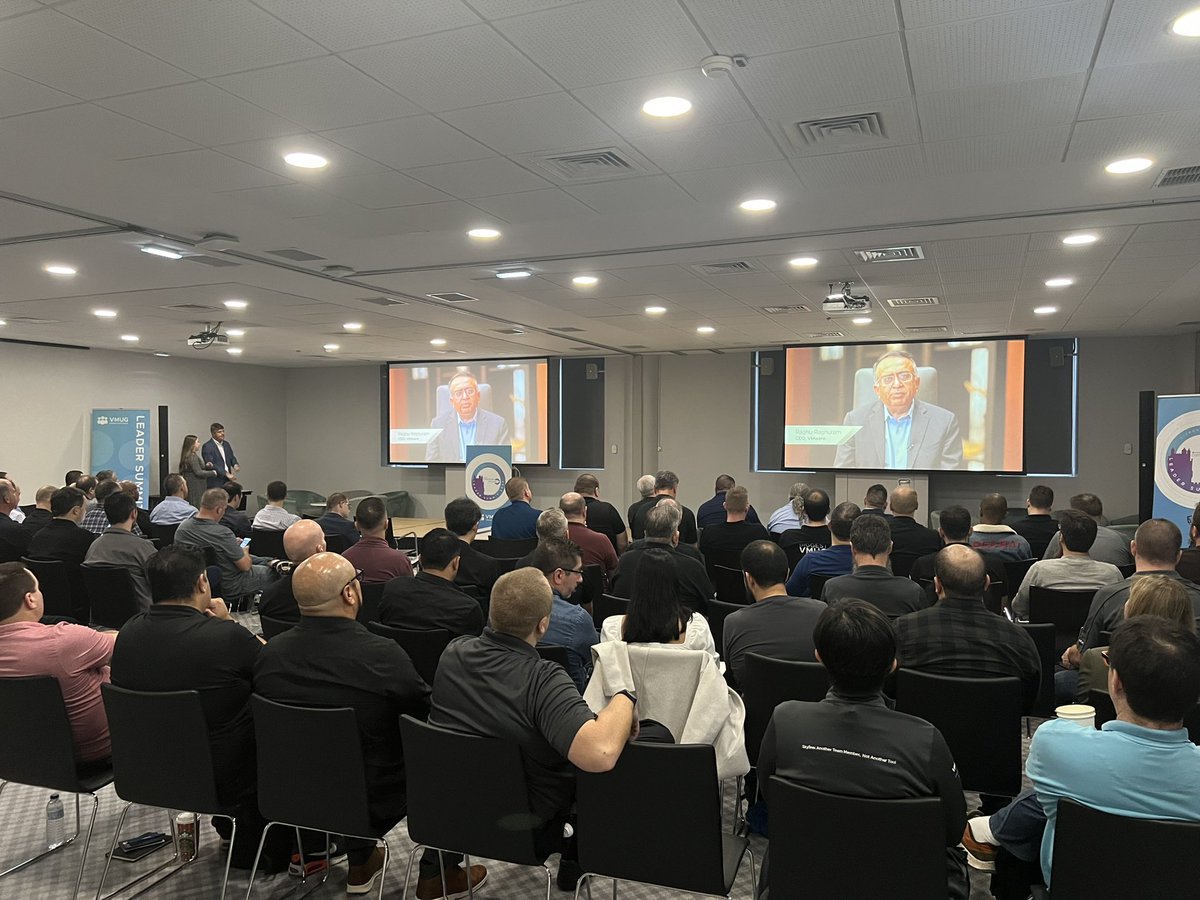 <a href="/RaghuRaghuram/">Raghu Raghuram</a> sharing his thanks to the community for helping to drive <a href="/VMware/">VMware</a> forward #vcommunity