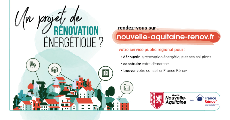 NvelleAquitaine's tweet photo. [#TransitionEnergétique ] Un projet de rénovation énergétique ?
RDV sur https://t.co/g7TQr8jXTU, votre service public régional pour comprendre la rénovation et se lancer !
En partenariat avec #FranceRenov

#NouvelleAquitaine #transition #NeoTerra #TEE #Energie @ANAH_Officiel https://t.co/QgU31irSbH